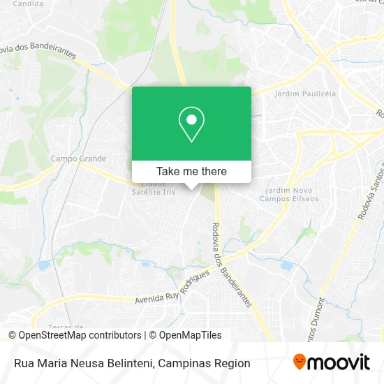 Rua Maria Neusa Belinteni map