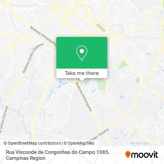 Rua Visconde de Congonhas do Campo 1085 map