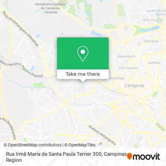 Rua Irmã Maria de Santa Paula Terrier 300 map