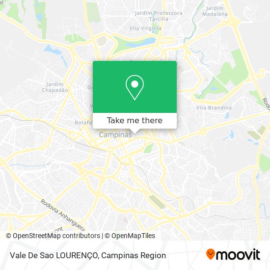 Vale De Sao LOURENÇO map