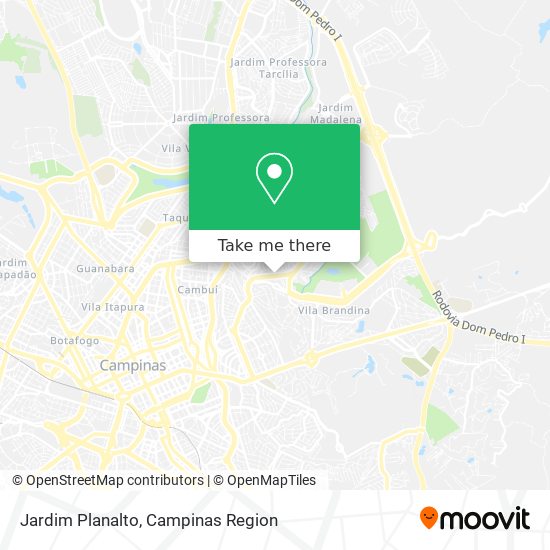 Jardim Planalto map