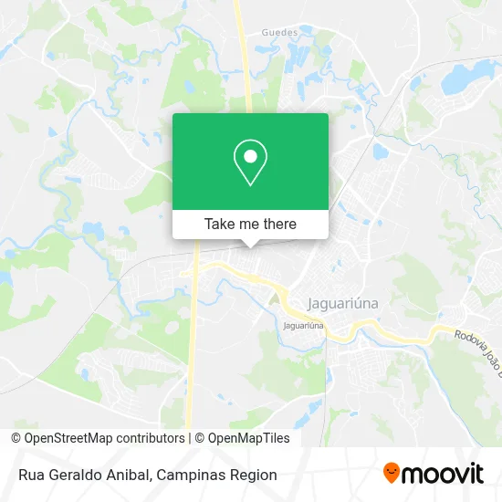Rua Geraldo Anibal map