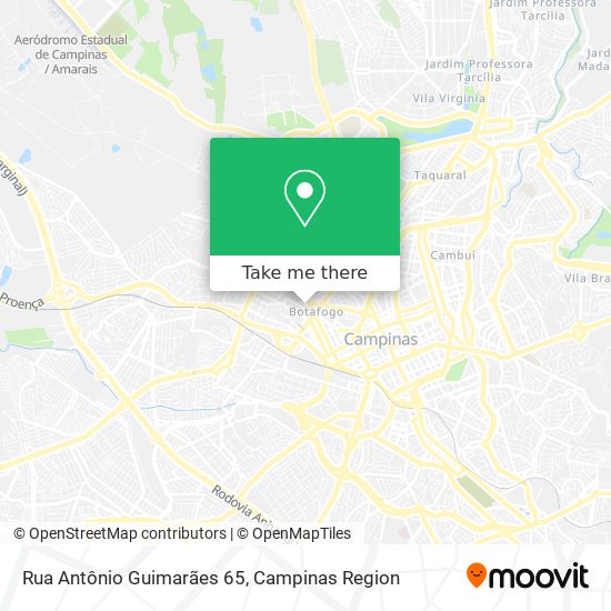 Rua Antônio Guimarães 65 map