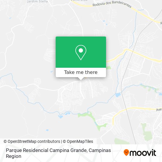 Parque Residencial Campina Grande map