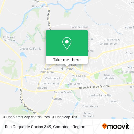 Mapa Rua Duque de Caxias 349