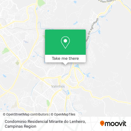 Condominio Residencial Mirante do Lenheiro map