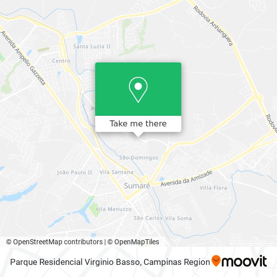 Parque Residencial Virginio Basso map