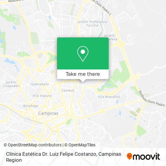 Clínica Estética Dr. Luiz Felipe Costanzo map