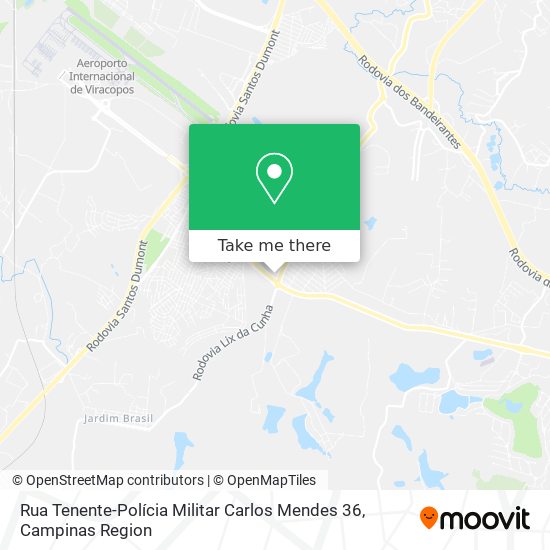 Rua Tenente-Polícia Militar Carlos Mendes 36 map