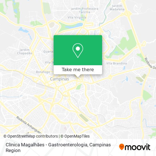 Mapa Clínica Magalhães - Gastroenterologia