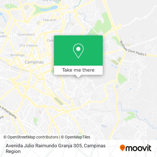 Avenida Júlio Raimundo Granja 305 map