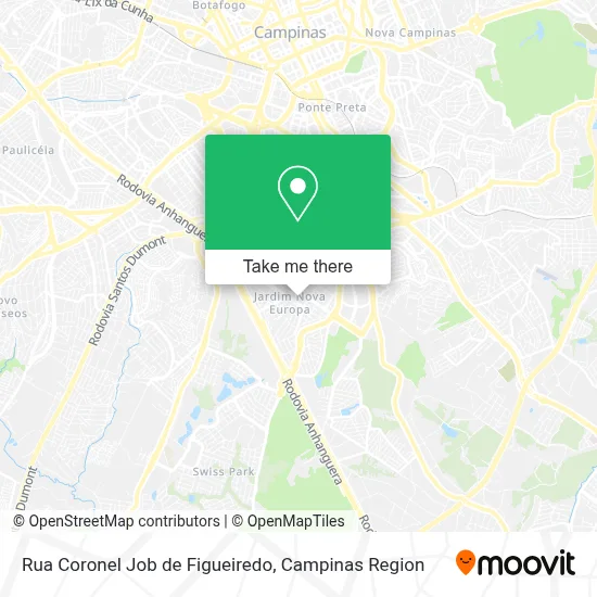 Rua Coronel Job de Figueiredo map