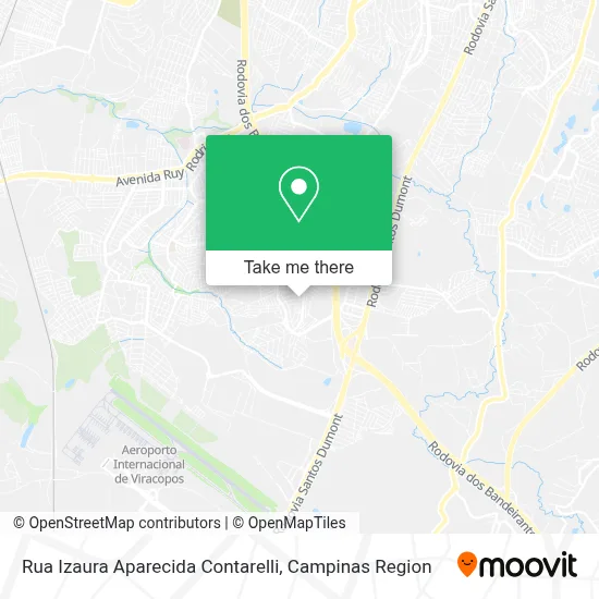 Rua Izaura Aparecida Contarelli map