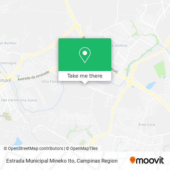Estrada Municipal Mineko Ito map