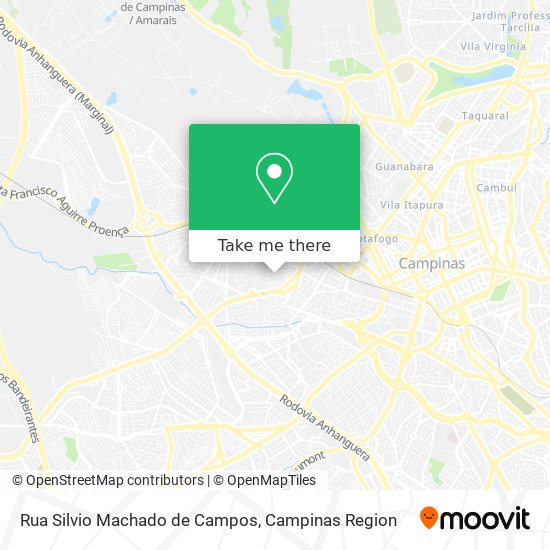 Rua Silvio Machado de Campos map