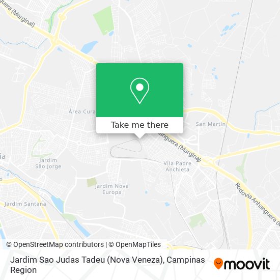 Jardim Sao Judas Tadeu (Nova Veneza) map