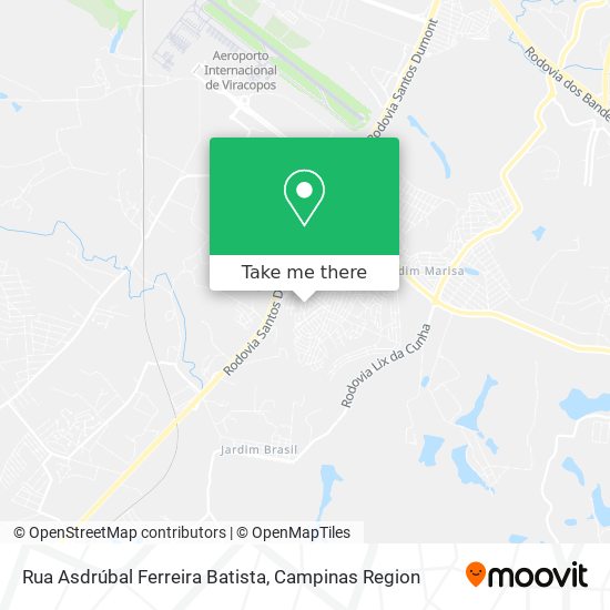 Rua Asdrúbal Ferreira Batista map