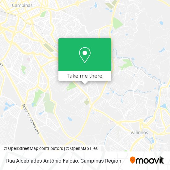 Rua Alcebíades Antônio Falcão map