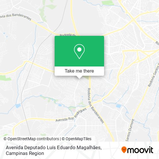 Avenida Deputado Luís Eduardo Magalhães map