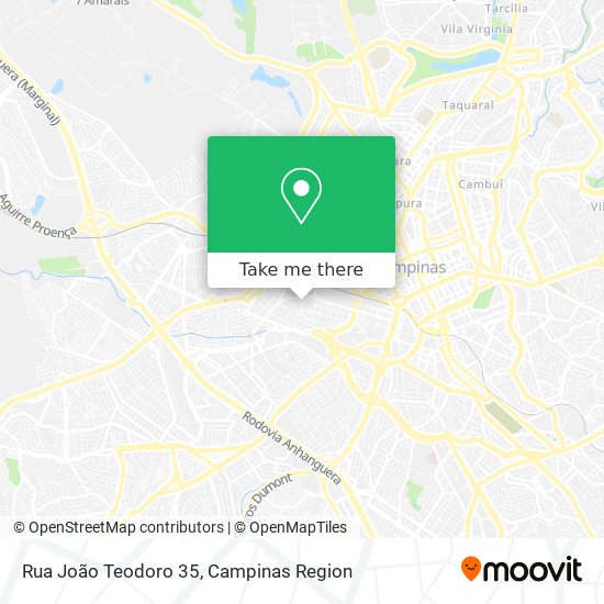 Mapa Rua João Teodoro 35