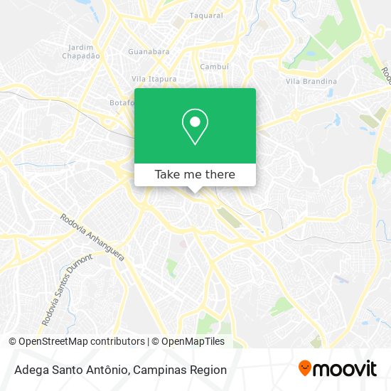 Adega Santo Antônio map