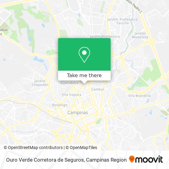 Ouro Verde Corretora de Seguros map