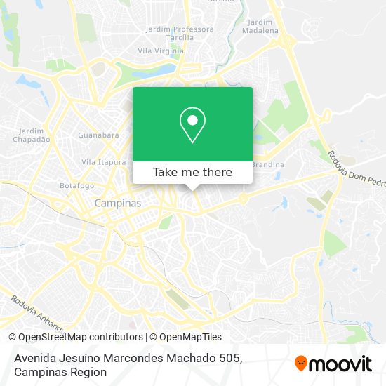 Avenida Jesuíno Marcondes Machado 505 map