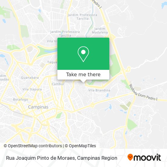 Rua Joaquim Pinto de Moraes map