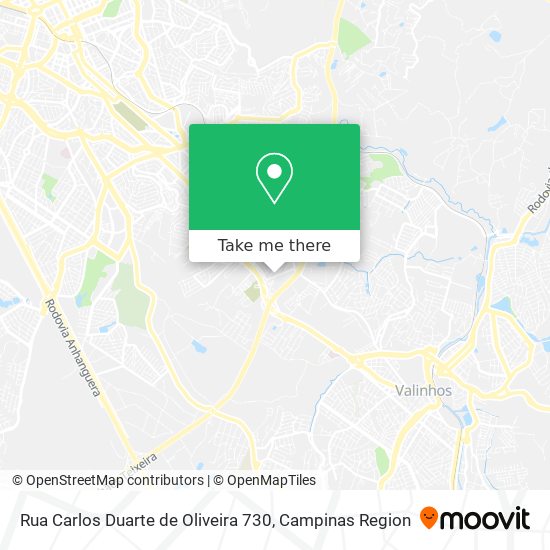 Mapa Rua Carlos Duarte de Oliveira 730