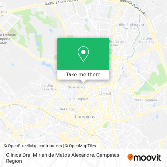 Clínica Dra. Mirian de Matos Alexandre map