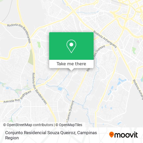 Conjunto Residencial Souza Queiroz map