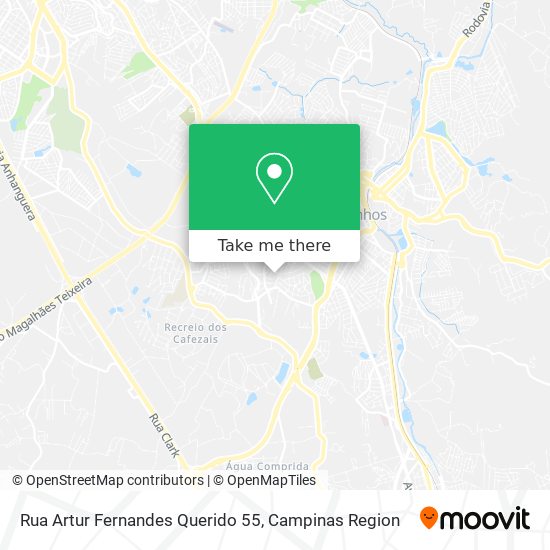 Mapa Rua Artur Fernandes Querido 55