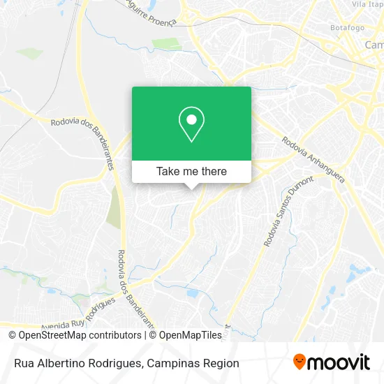 Rua Albertino Rodrigues map
