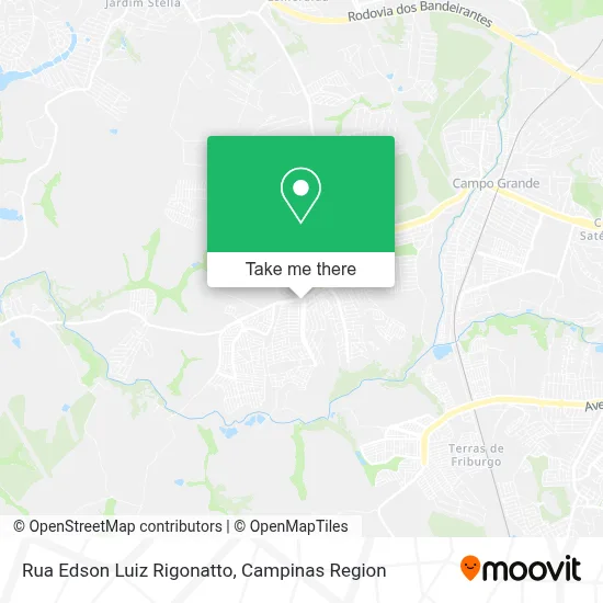 Rua Edson Luiz Rigonatto map