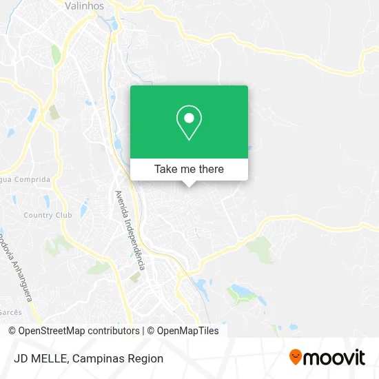 JD MELLE map