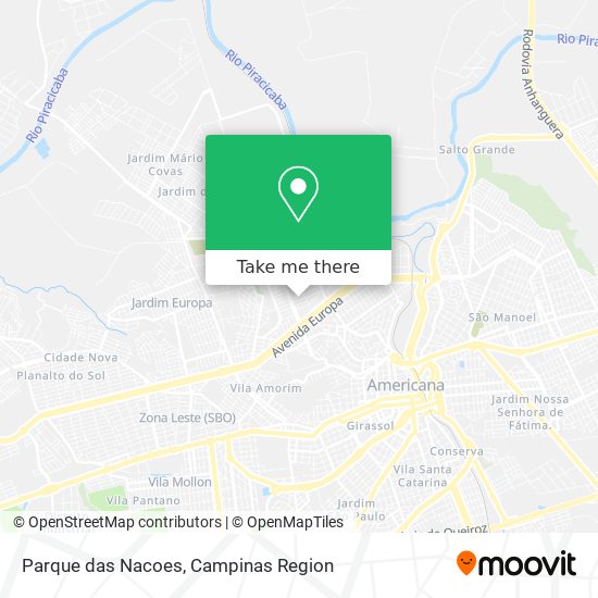 Parque das Nacoes map