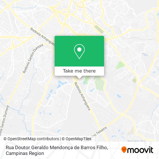 Rua Doutor Geraldo Mendonça de Barros Filho map