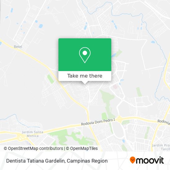 Dentista Tatiana Gardelin map
