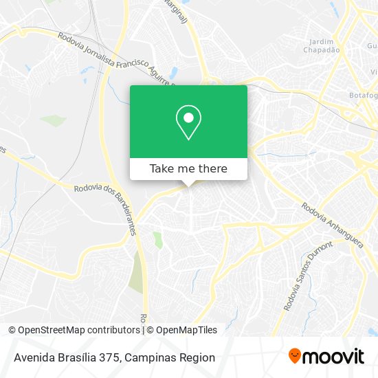 Avenida Brasília 375 map
