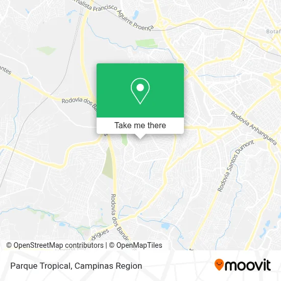Parque Tropical map