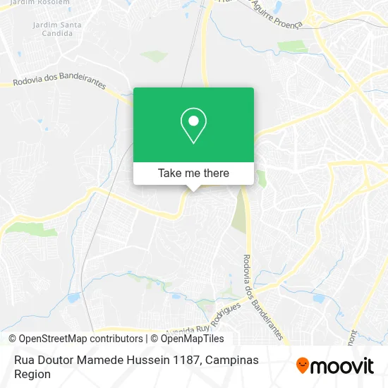 Rua Doutor Mamede Hussein 1187 map