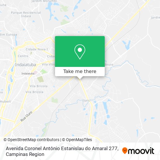 Avenida Coronel Antônio Estanislau do Amaral 277 map