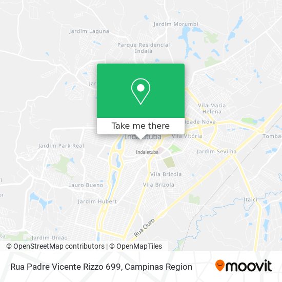 Rua Padre Vicente Rizzo 699 map