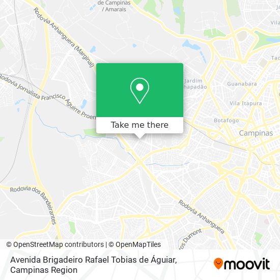 Avenida Brigadeiro Rafael Tobias de Águiar map