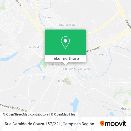 Rua Geraldo de Souza 157/221 map