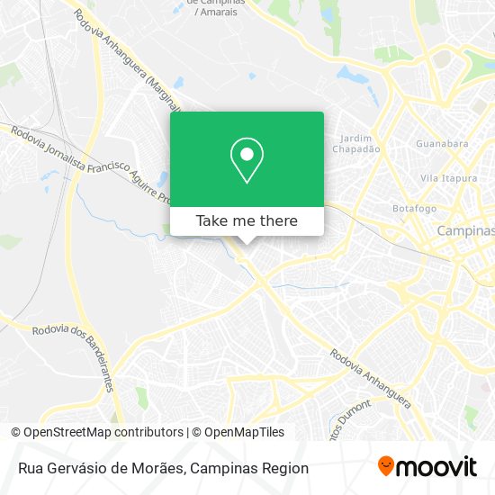Rua Gervásio de Morães map
