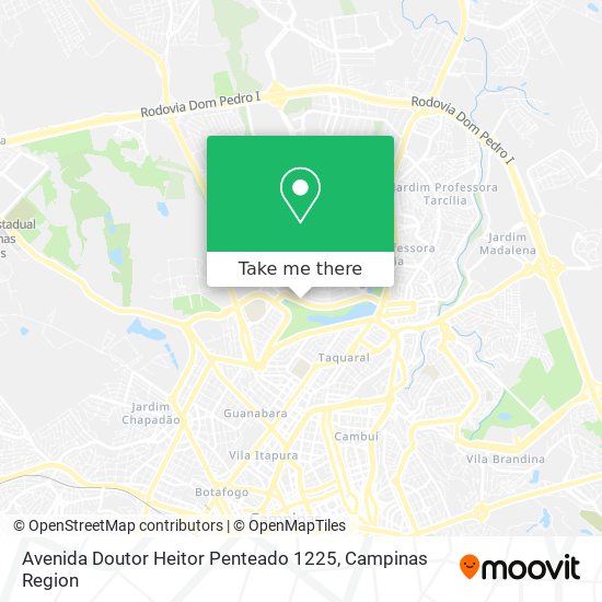 Avenida Doutor Heitor Penteado 1225 map