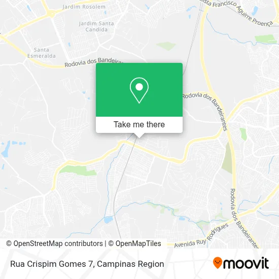 Rua Crispim Gomes 7 map
