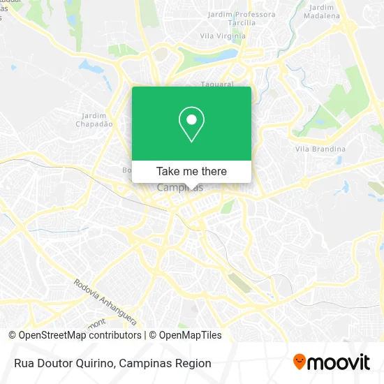 Rua Doutor Quirino map