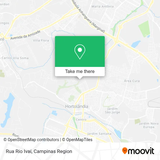 Rua Rio Ivaí map